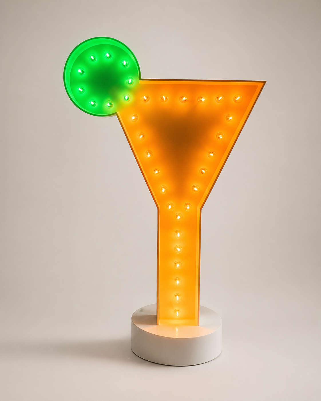 5ft Margarita Glass Marquee